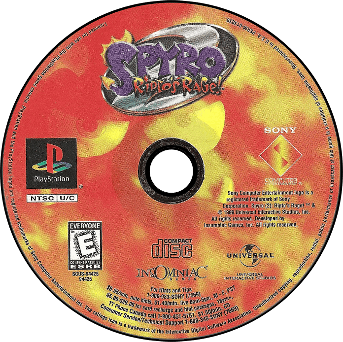 Spyro 2: Ripto's Rage & Crash Team Racing Demo CD screenshot 3 for Playstation